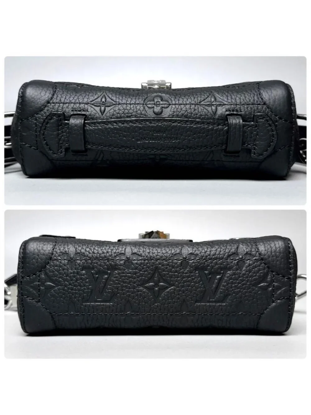 Louis Vuitton Monogram Taurillon Soul Trunk Black